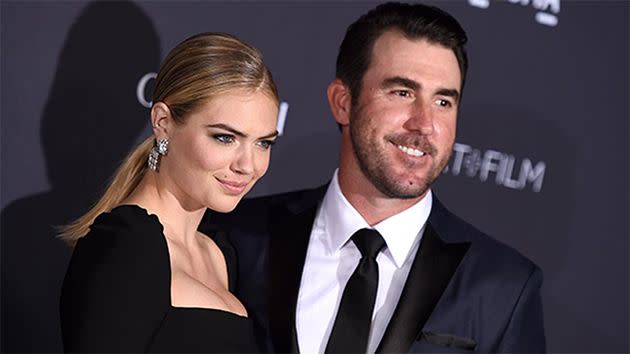 Kate Upton jumped to the defence of her man Justin Verlander. Photo: AAP