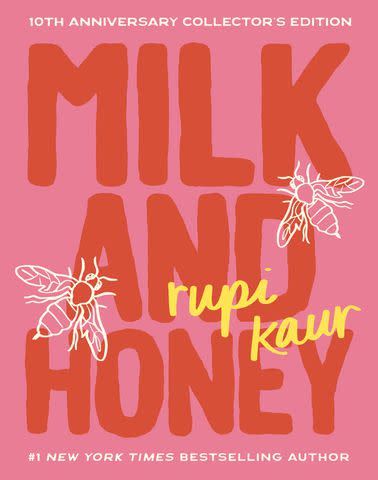 <p>Cover design by Leah Meddaoui with assistance from Jessica Huang and Mahsa Sajadi</p> The anniversary edition of 'milk and honey' by Rupi Kaur