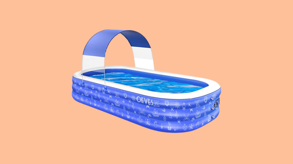 Cool off the fun way with an OEVES inflatable pool.