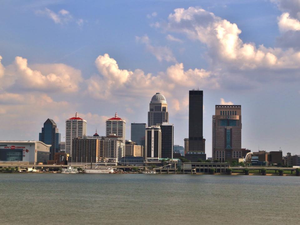 Skyline of Louisville, Kentucky