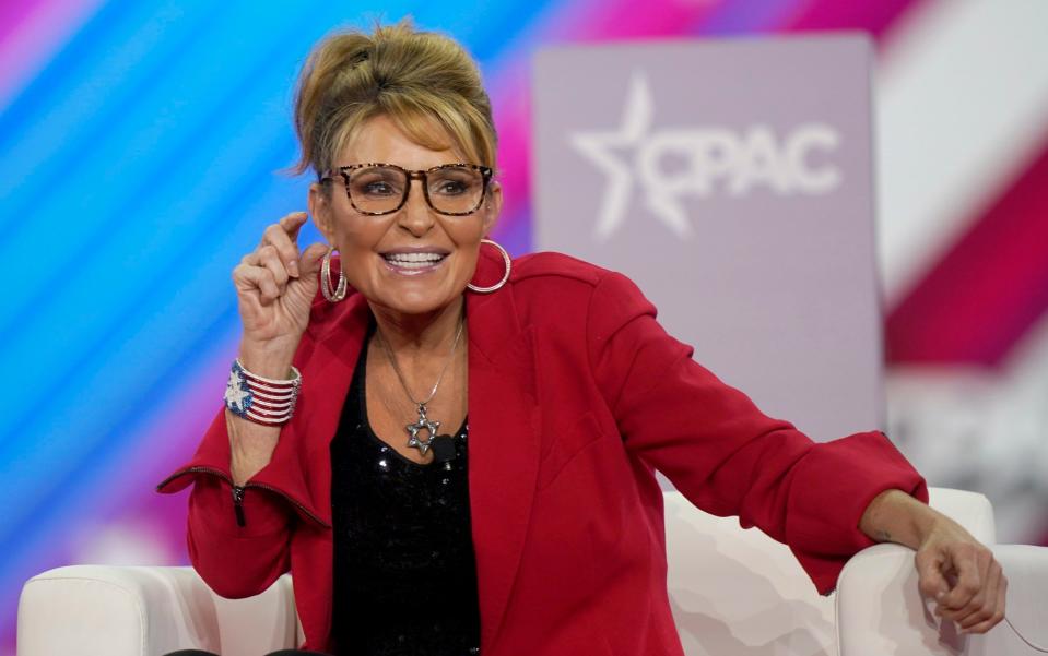 Ms Palin has traded the campaign trail for lucrative book deals and TV appearances since her presidential campaign - LM Otero 