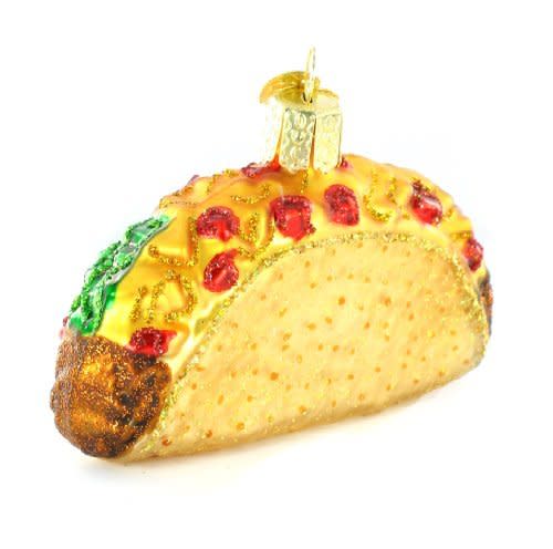 Give your taco obession pride of place on your Christmas tree. (Photo: Amazon)