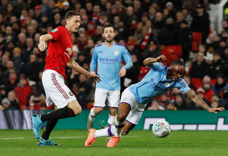 Carabao Cup - Semi Final First Leg - Manchester United v Manchester City