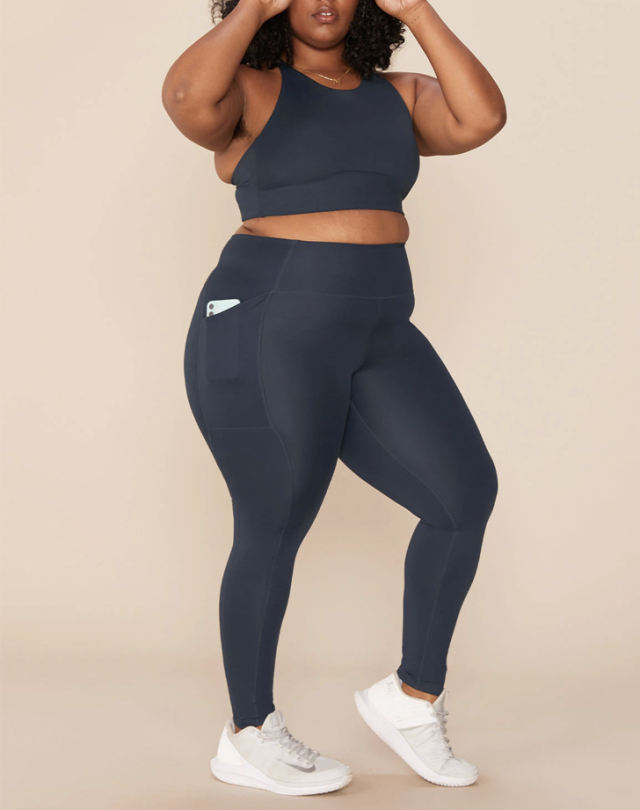 Buy Sports Leggings with Reflective Piping Online at Best Prices