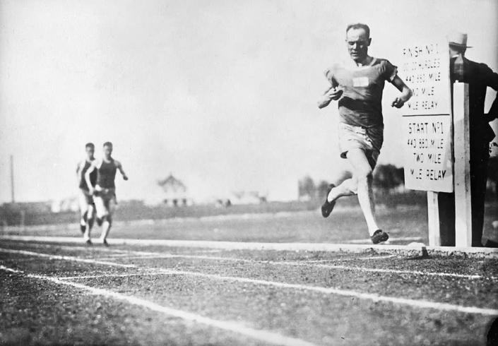 <p>Known as one of the "Flying Finns," Paavo Nurmi was a decorated distance runner who won nine gold medals from 1920-1928. Hoping to compete in 1932, he was ultimately <a href="https://biography.yourdictionary.com/paavo-nurmi" rel="nofollow noopener" target="_blank" data-ylk="slk:banned due to claims that he was no longer an amateur" class="link ">banned due to claims that he was no longer an amateur</a> after receiving payment for a tour in 1925. Competitors pleaded that he be allowed to race, but were ignored. </p>