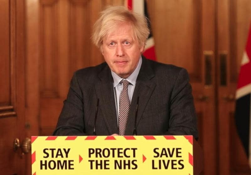 英國首相強生（Boris Johnson）數度被爆在疫情期間違反防疫規定舉行派對，近期要求其下台呼聲越演越烈。（翻攝Boris Johnson臉書）