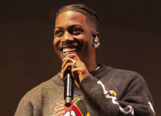 <p>Kaitlyn Morris/Getty</p> Lil Yachty performs during The Field Trip Tour at The Fillmore New Orleans on October 11, 2023 in New Orleans, Louisiana.