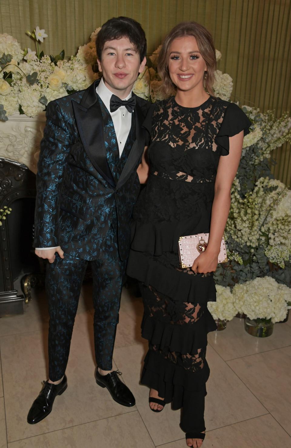 Barry Keoghan and Shona Guerin attend the British Vogue and Tiffany & Co. Celebrate Fashion and Film Party at Annabel’s