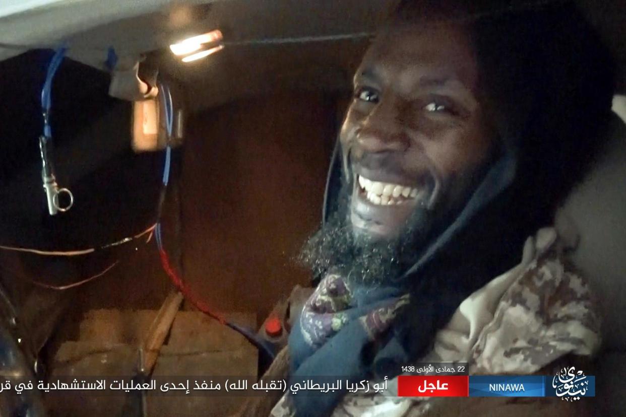 Jamal Al-Harith - formerly known as Ronald Fiddler - is believed to have attacked a military base in Iraq this week: AP