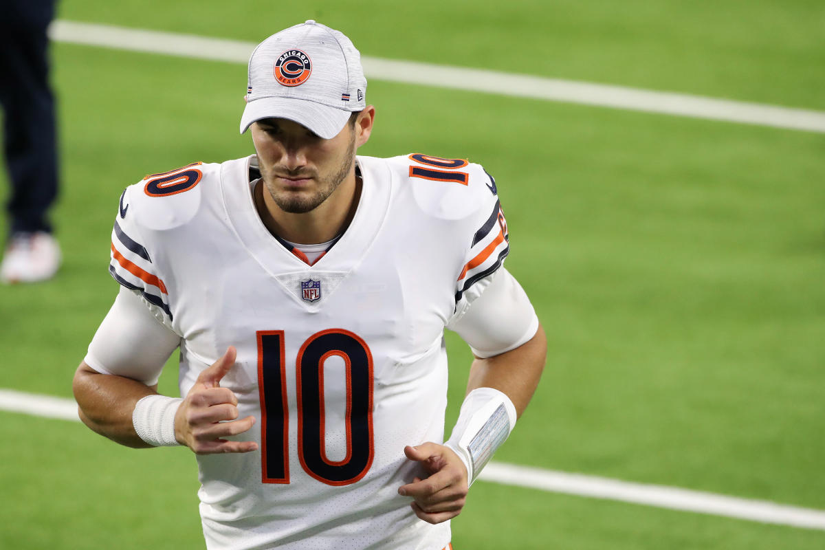 Bears name Mitchell Trubisky starting QB vs. Packers