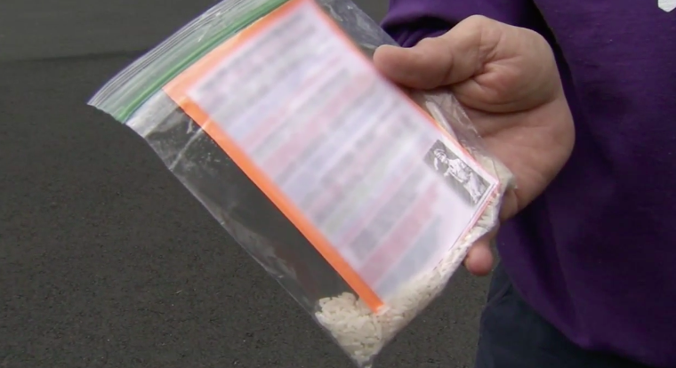 Residents in Cherry Hill, N.J., are receiving fliers with hate speech on their driveways. (Photo: WPVI)