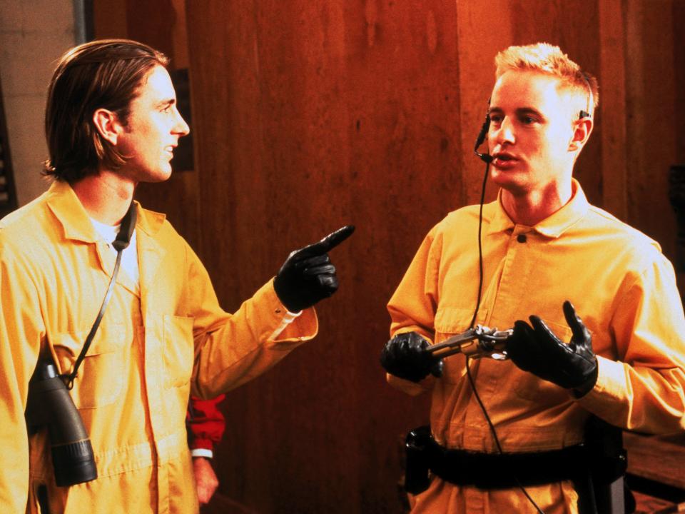 The Wilson brothers play incompetent would-be robbers in ‘Bottle Rocket’Rex