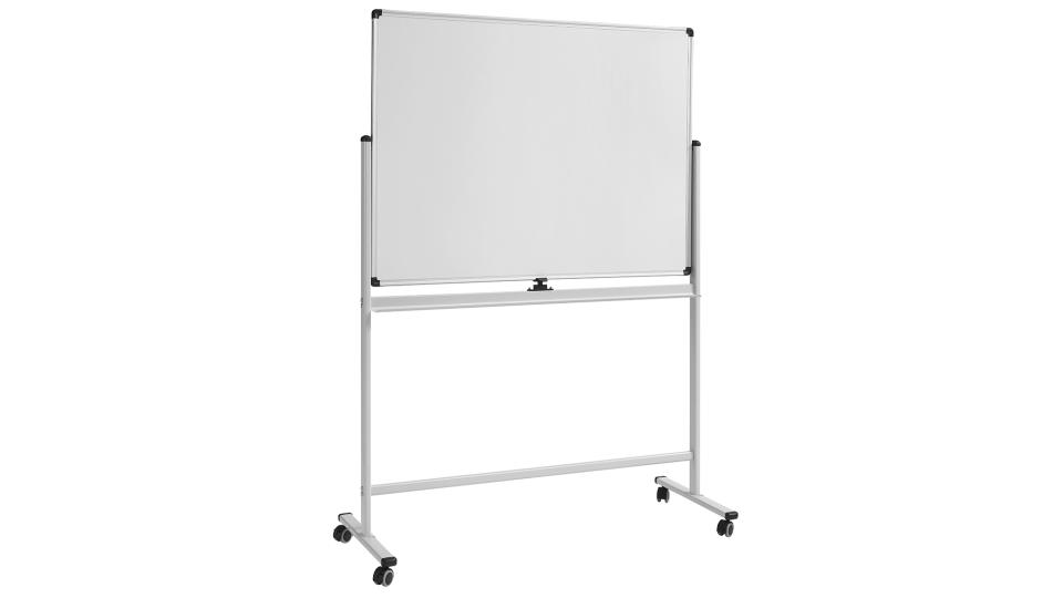 <p>Never lose track of a good idea again by brainstorming on a J.Burrows Whiteboard<br> ($119). The double-sided surface gives you plenty of space to exercise your creativity or simply record important notes and instructions. The magnetic display will hold notes and memos, putting the whiteboard at the heart of business communication and creativity. </p>