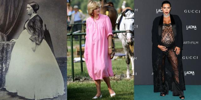 The Fascinating Evolution of Maternity Style Over Time - Yahoo Sports