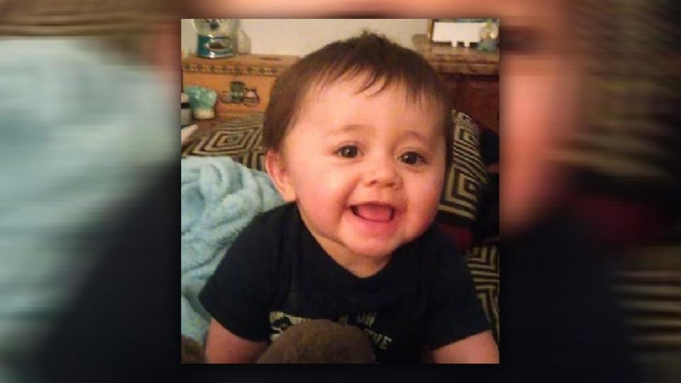 El bebé Aaden Moreno, muerto luego de que su padre se arrojó con él desde un puente en Connecticut. (ABC)