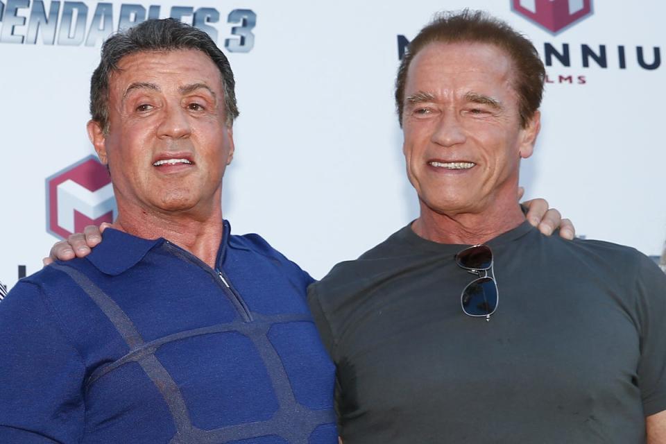 Sylvester Stallone reveals Arnold Schwarzenegger feud got so bad he couldn’t stand to be in the same galaxy as him  (Getty Images)