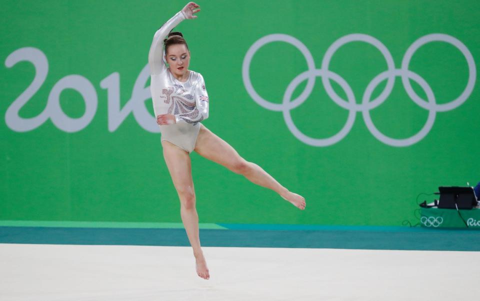 Amy Tinkler calls for abusive coaches to be banned from gymnastics - AFP VIA GETTY IMAGES