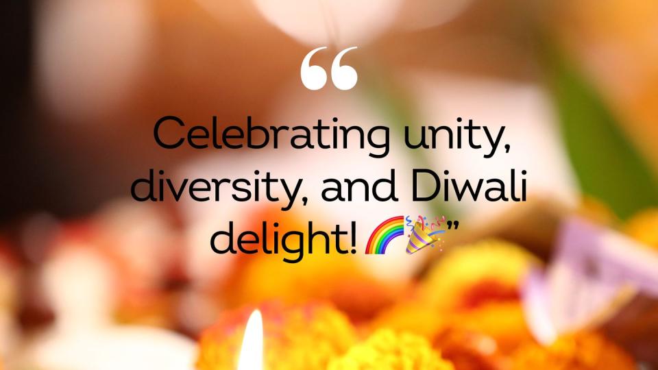 short and sweet diwali captions for instagram