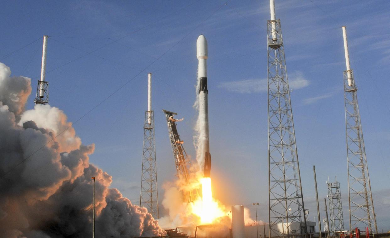The space industry is projected to be worth trillions of dollars. Photo: Getty/Craig Bailey/Florida Today via USA TODAY NETWORK/Sipa USA