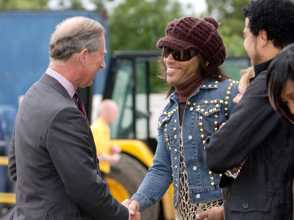 lenny kravitz prince charles