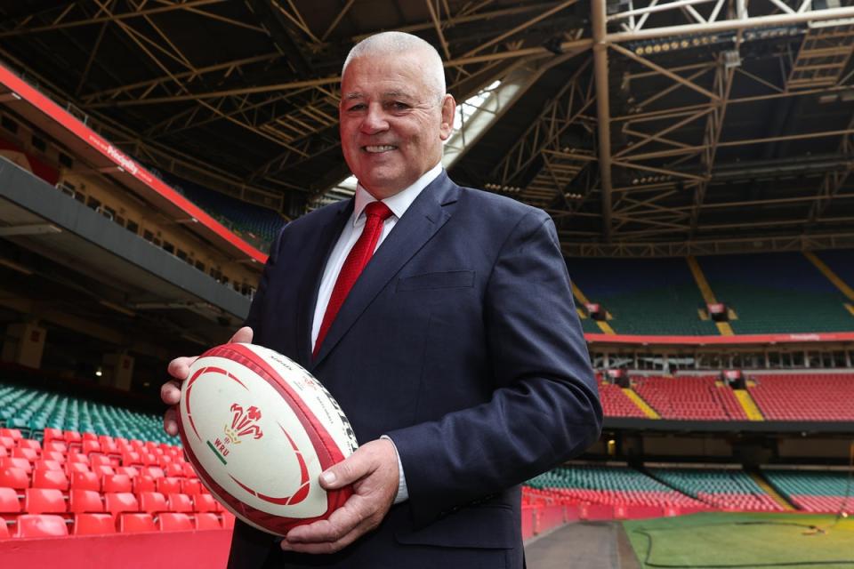 Warren Gatland is back as Wales boss after the departure of Wayne Pivac (Getty Images)