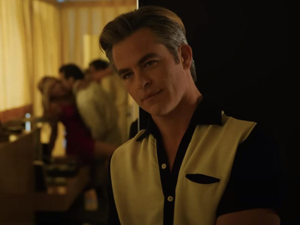 Chris Pine in the trailer for "Don't Worry Darling."