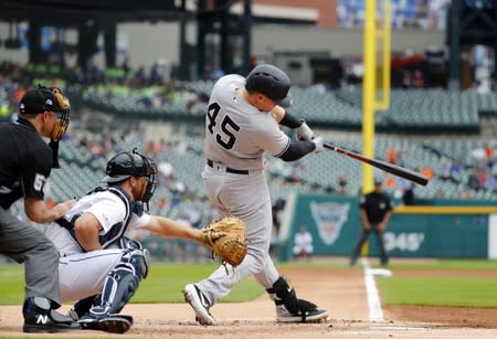 MLB: Game One-New York Yankees at Detroit Tigers