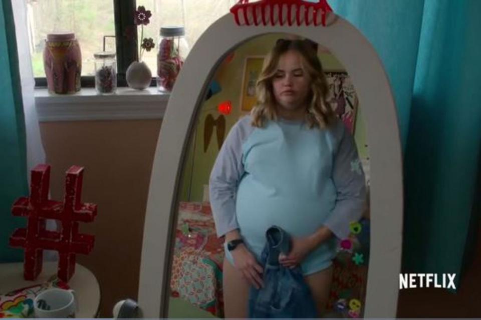 Insatiable: Debby Ryan's character Patty was bullied for her weight (Netflix)