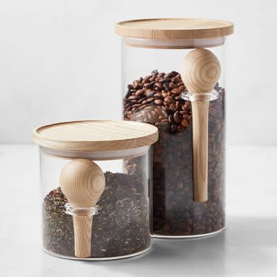 <p><a href="https://go.redirectingat.com?id=74968X1596630&url=https%3A%2F%2Fwww.williams-sonoma.com%2Fproducts%2Fhold-everything-coffee-tea-canisters&sref=https%3A%2F%2Fwww.delish.com%2Ffood-news%2Fg45088536%2Fgifts-for-coffee-lovers%2F" rel="nofollow noopener" target="_blank" data-ylk="slk:Shop Now;elm:context_link;itc:0;sec:content-canvas" class="link ">Shop Now</a></p><p>Coffee & Tea Stacking Canisters</p><p>williams-sonoma.com</p><p>$29.95</p><span class="copyright">Williams Sonoma</span>