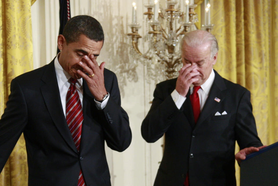 Auch die Accounts von Barack Obama und Joe Biden wurden zweckentfremdet (Bild: Reuters/Jason Reed)