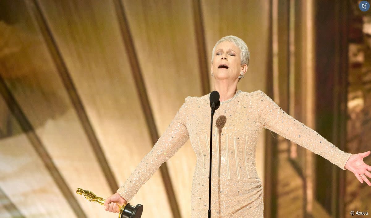 Aux Oscars, le sacre de Jamie Lee Curtis est une réponse éclatante à l'âgisme - Abaca