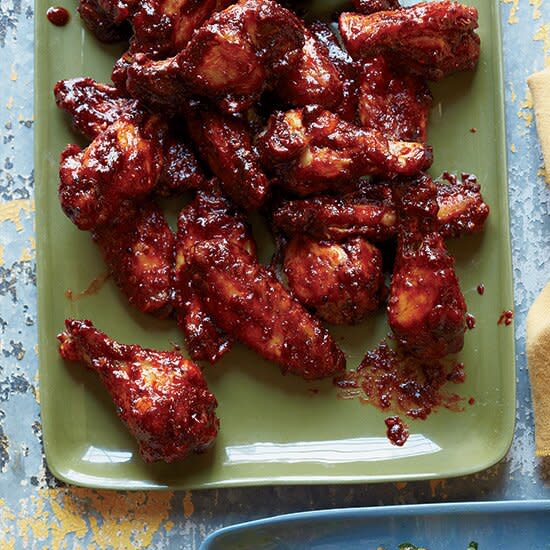 Chicken Wings with Angry Sauce