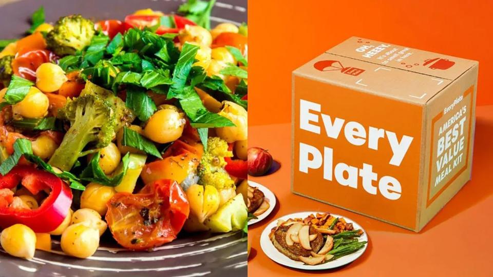 Save time and money when you join EveryPlate meal kit delivery service.