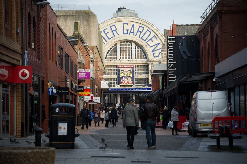 Blackpool town centre