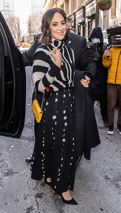 Tamara Falcó asiste al desfile de Carolina Herrera en Nueva York