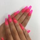 <p>But you will need acrylics to create these iconic, neon jelly nails.</p><p><a href="https://www.instagram.com/p/BwxCh73h6Da/?utm_source=ig_embed" rel="nofollow noopener" target="_blank" data-ylk="slk:See the original post on Instagram;elm:context_link;itc:0;sec:content-canvas" class="link ">See the original post on Instagram</a></p>