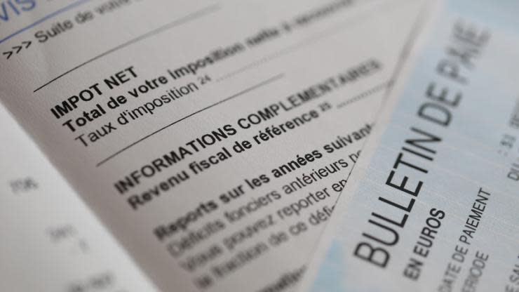 Impôt et bulletin