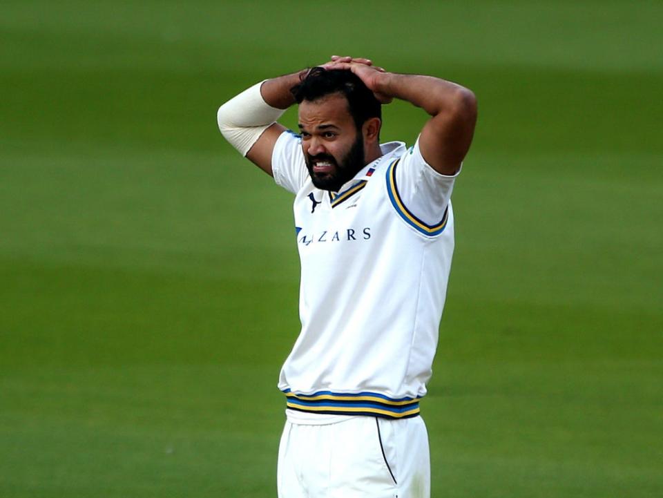 Former Yorkshire player Azeem Rafiq (Getty)