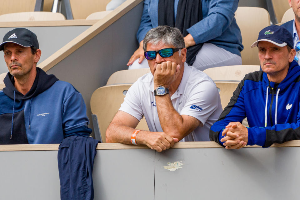 Toni Nadal en la grada de Roland Garros. (Foto: Andy Cheung / Getty Images).