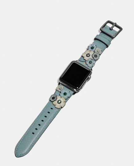 Apple Watch® Strap With Crystal Tea Rose 