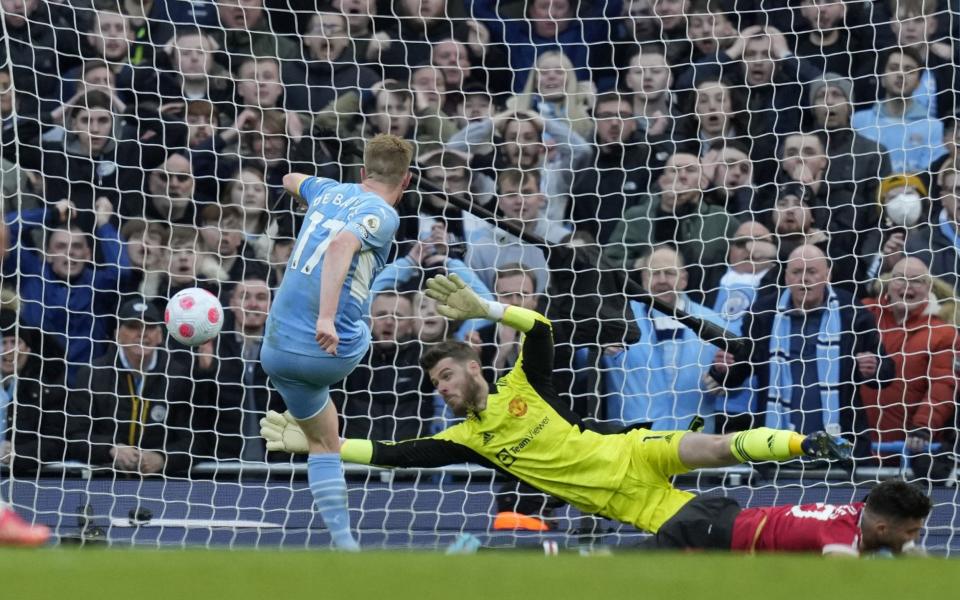 KDB scores his, and City's, second - EPA-EFE/Shutterstock