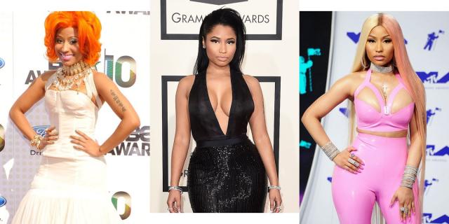 Nicki Minaj's Ever-Changing Beauty Look: Our 10 Favorite Moments