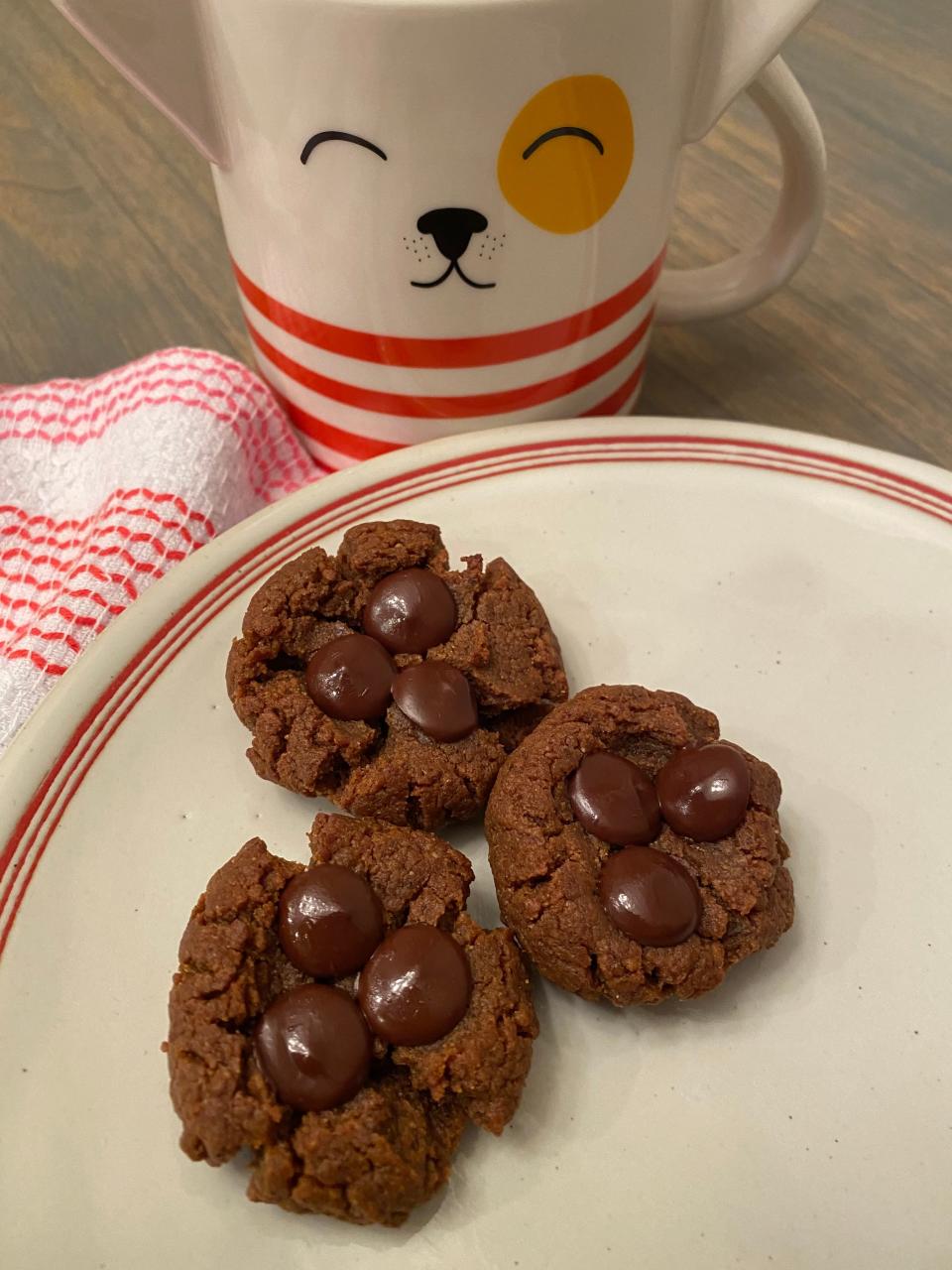 Dates add a good amount of sweetness to these Almond Delight Cookies, made with just two ingredients.