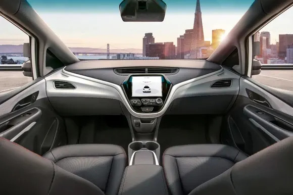 GM's Cruise AV autonomous car.