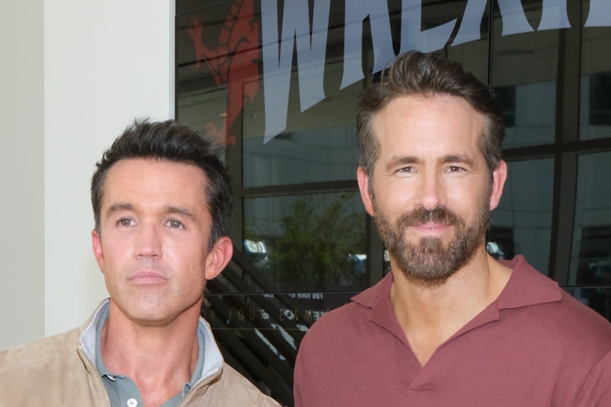 Rob McElhenney (left) and Ryan Reynolds (Getty Images)