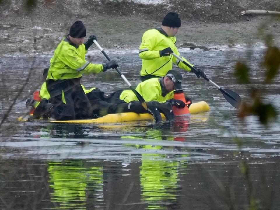 Police say they haven’t received contact suggesting more people are missing in the lake (Getty Images)