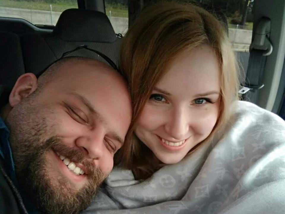 As their relationship took off, Anna Repkina decided to fly to the U.S. from her home in Russia to spend the holidays with Will Hargrove and see if their virtual love would stand up to reality. / Credit: Benton County Sheriff's Office