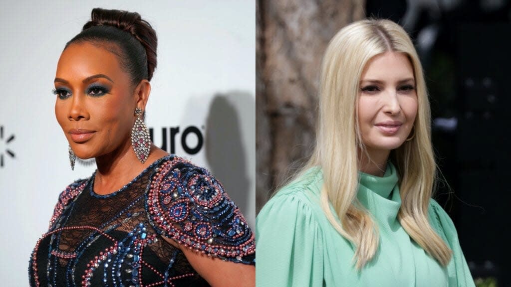 Vivica A. Fox (Photo by Jemal Countess/Getty Images) and Ivanka Trump (Photo by Alex Wong/Getty Images)