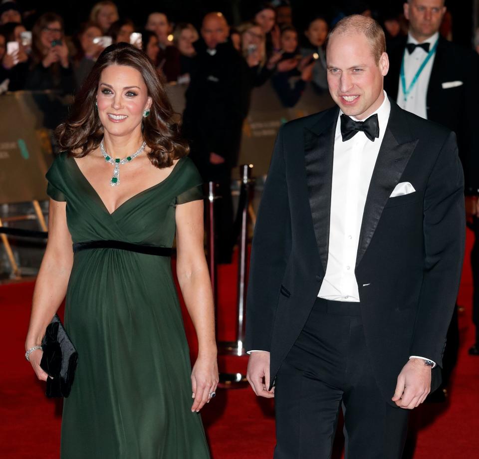 Make way for the royals at the BAFTAs.