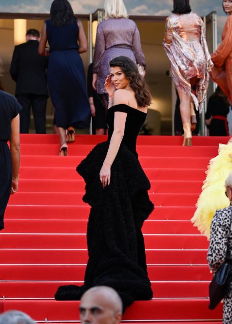 Deepika Padukone continues to turn heads at Cannes, this time in Louis  Vuitton gown with statement sleeves